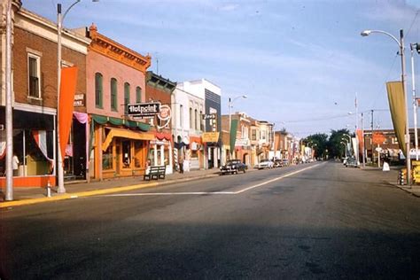 Walkerton Indiana Roosevelt Rd The Main Street Many Years Ago