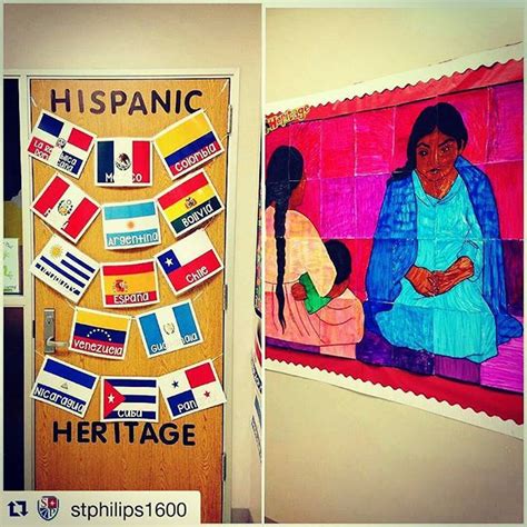 Flags Of Spanish Speaking Countries Classroom Decor Hispanic Heritage