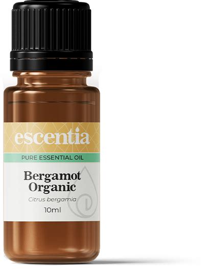 Bergamot Organic Essential Oil 10ml Escentia Products