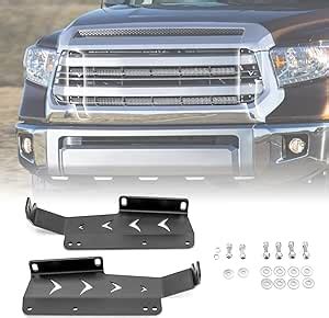 Amazon Weisen Front Hidden Grill Light Bar Mounting Bracket For