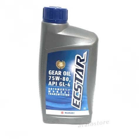 Jual Suzuki Gear Oil Oli Transmisi Ecstar MT 75W-80 1 Liter - Kota ...