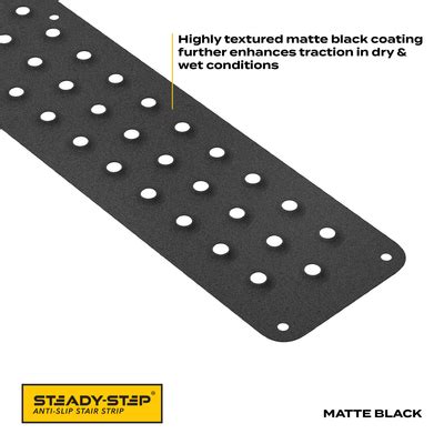 Anti-Slip Stair Strip for Outdoor Stairs - Durable Aluminum – Safety ...