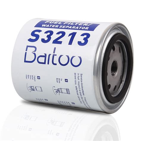 Buy BARTOO S3213 Marine Fuel Water Separator Filter Assembly S3213