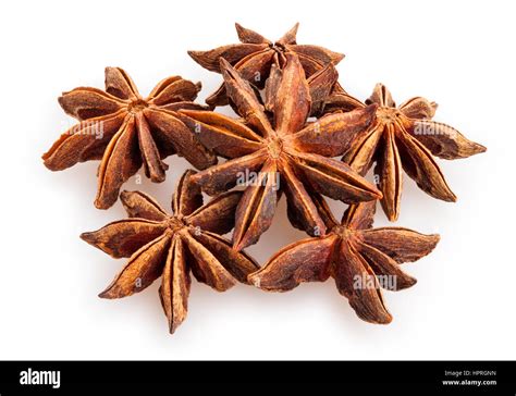 Star Anise Isolated Stock Photo Alamy