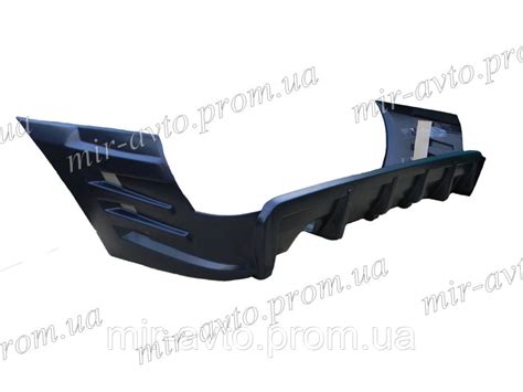 Накладка заднего бампера (юбка) Daewoo Lanos Sens Дэу Ланос Сенс, цена ...