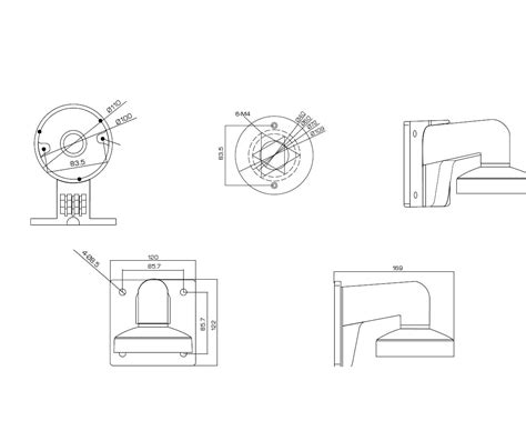 Hikvision DS 1272ZJ 110 TRS Hilook HIA B401 110T Wall Mount Hikvision