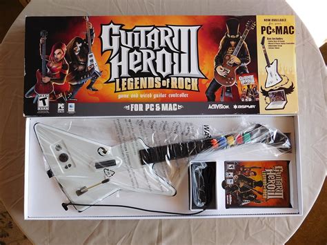 Amazon Guitar Hero Iii Legends Of Rock Bundle With Guitar Pc