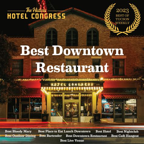 Hotel Congress | Historic Hotel in Downtown Tucson