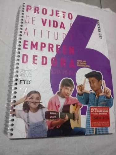 Projeto De Vida E Atitude Empreendedora 6 Ano Professor