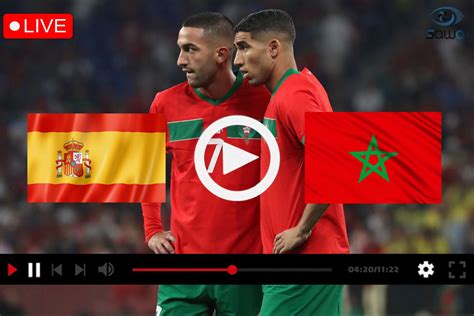 مباراة المغرب واسبانيا في كأس العالم 2022 تفاصيل اللقاء الكروي مباشر