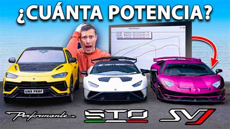 Lambo Aventador Svj Vs Hurac N Sto Vs Urus Performante Dino Arrancones