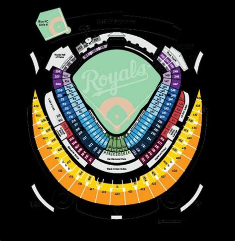 Kansas City Royals Seating Chart Kansas City Kansas Kansas City Royals