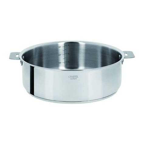 Casteline Sauteuse Amovible Inox Multiply Cristel D