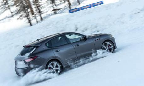 Maserati Levante Trofeo La Prova Tra Neve E Ghiaccio Gazzetta It