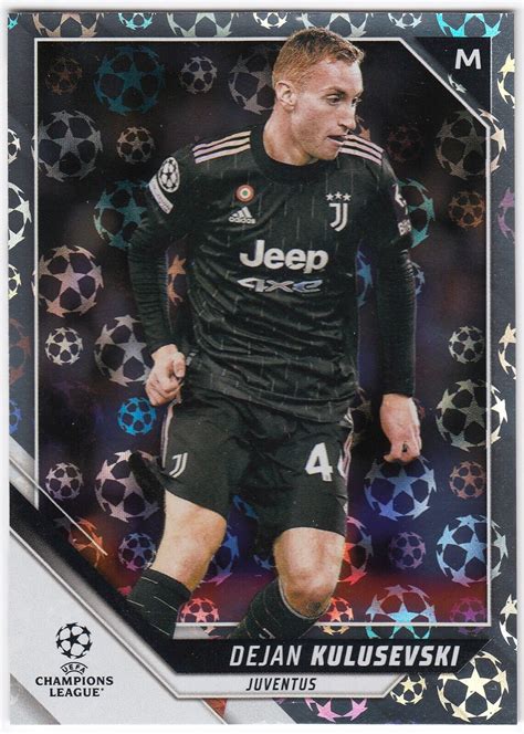 Topps Uefa Champions League Starball Foil Dejan Kulusevski