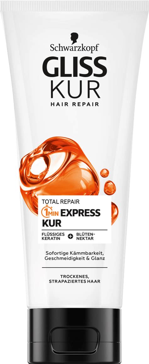 Schwarzkopf Gliss Haarkur Min Total Repair Ml Dauerhaft G Nstig