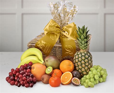 Tropical Fresh Fruit Hamper Regency Hampers