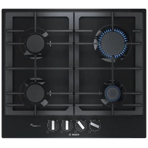 Bosch Table De Cuisson Gaz Cm Feux Noir Pcp A B Cdiscount