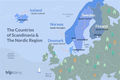 Scandinavian Peninsula Map Of Europe - Scandinavian Interior