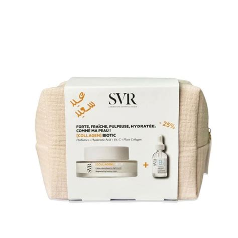 SVR Trousse Collagen Biotic Ampoule B Mini Ampoule C Offerte