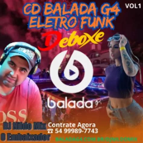 CD BALADA G4 ELETRO FUNK DEBOXE Dj Nildo Mix O Embaixador 2024 VOL1