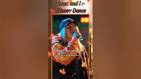 Tones And I Dance Monkey Live Performance Live Concert