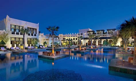 Sharq Village & Spa, A Ritz-Carlton Hotel – Doha, Qatar – Exterior Pool ...