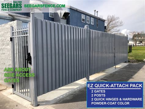 Dumpster Enclosure Gates And Fences Seegars Fence Company