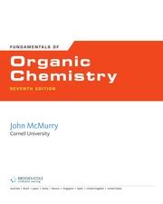 Fundamentals Of Organic Chemistry By John E Mcmurry Open Library