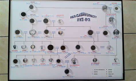 Julio-Claudian Family Tree | Coin Talk