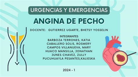 Angina De Pecho Rosmery Caballero UDocz