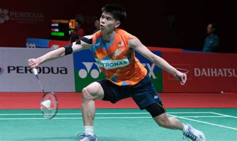 Leong Jun Hao Beats Anthony Ginting Faces Viktor Axelsen In Singapore