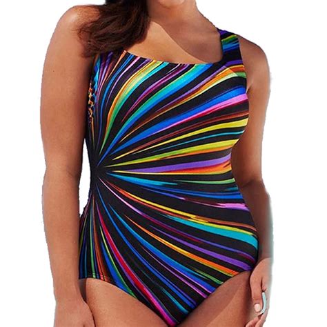 One Piece Tummy Control U Neck Backless Swimsuits Bathing Suit Swimwear