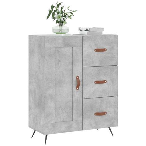 Vidaxl Buffet Gris B Ton X X Cm Bois D Ing Nierie