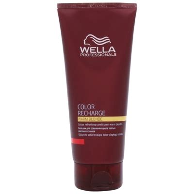 Wella Professionals Color Recharge Warm Blonde Conditioner Ml From HairShop Lv
