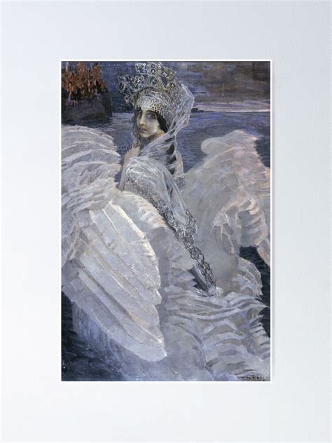 "Mikhail Vrubel - Swan Princess" Poster for Sale by vakashop | Redbubble