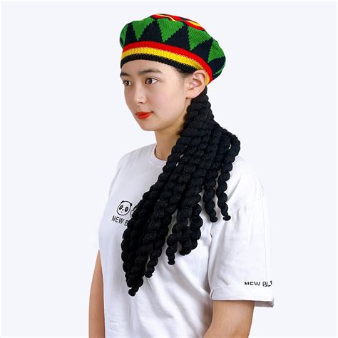 Buy Vast Wholesale Winter Hats Reggae Jamaican Style Knitted Rasta Hat