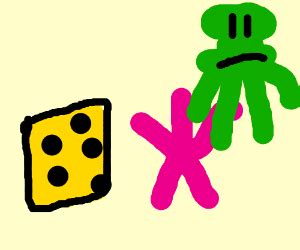 Patrick fighting Spongebob and Squidward. - Drawception