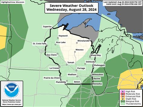 SunPrairieWeather.com - 2 Day Severe Weather Outlook