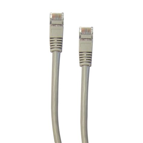 Ft Cat E Shielded Gray Ethernet Patch Cable