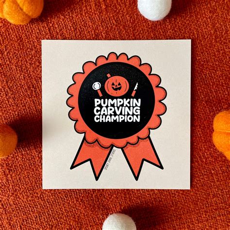 Pumpkin Carving Art Print Pumpkin Carving Champion Jack Olantern