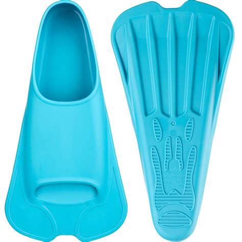 Capas Swim Training Fins Comfortable Silicone Lap Swimming Short Blade Floating Flippers With