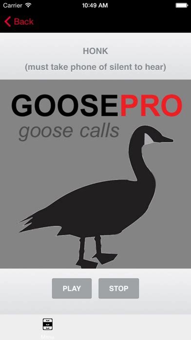 Canada Goose Call & Goose Sounds - BLUETOOTH COMPATIBLE