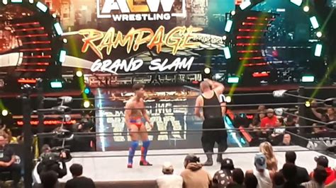 Ending Of Sammy Guevara Vs Eddie Kingston At Aew Rampage Grand Slam