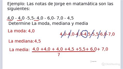 cómo calcular la Moda mediana y media aritmética de datos no agrupados