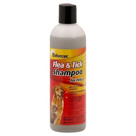 Enforcer Flea & Tick Pet Shampoo 16 Oz. - Walmart.com