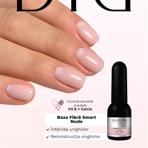 Kit Fibra Baza Nude Ml Top Coat No Wipe Super Lucios Ml