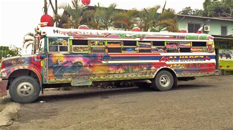 Diablos Rojos Los Famosos Autobuses Pintados De Panamá The Real Deal