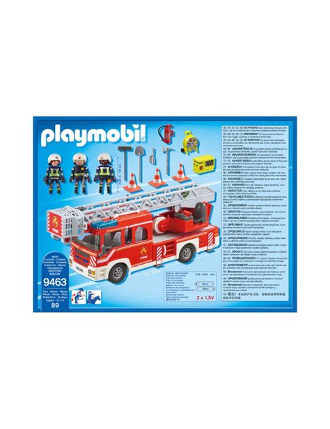 Playmobil 71090 Pompier et quad Ville Métiers City Life Les