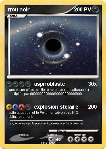 Pokémon Trou Noir 119 119 Aspiroblaste Ma Carte Pokémon